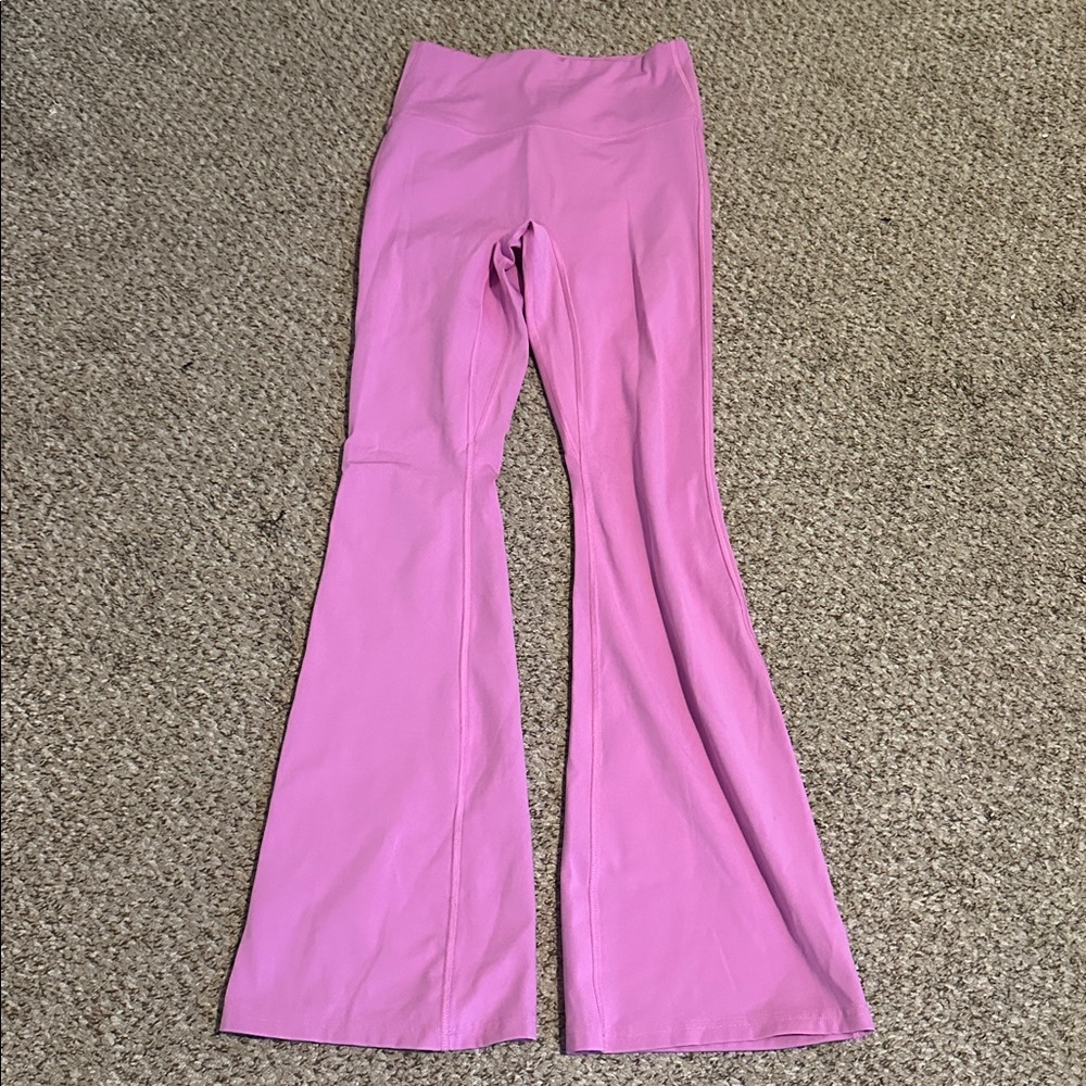 All in Motion Pink Flared Leggings